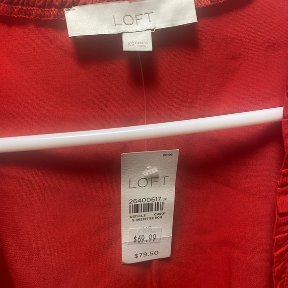 Brand new red female top - Picture 4 of 5